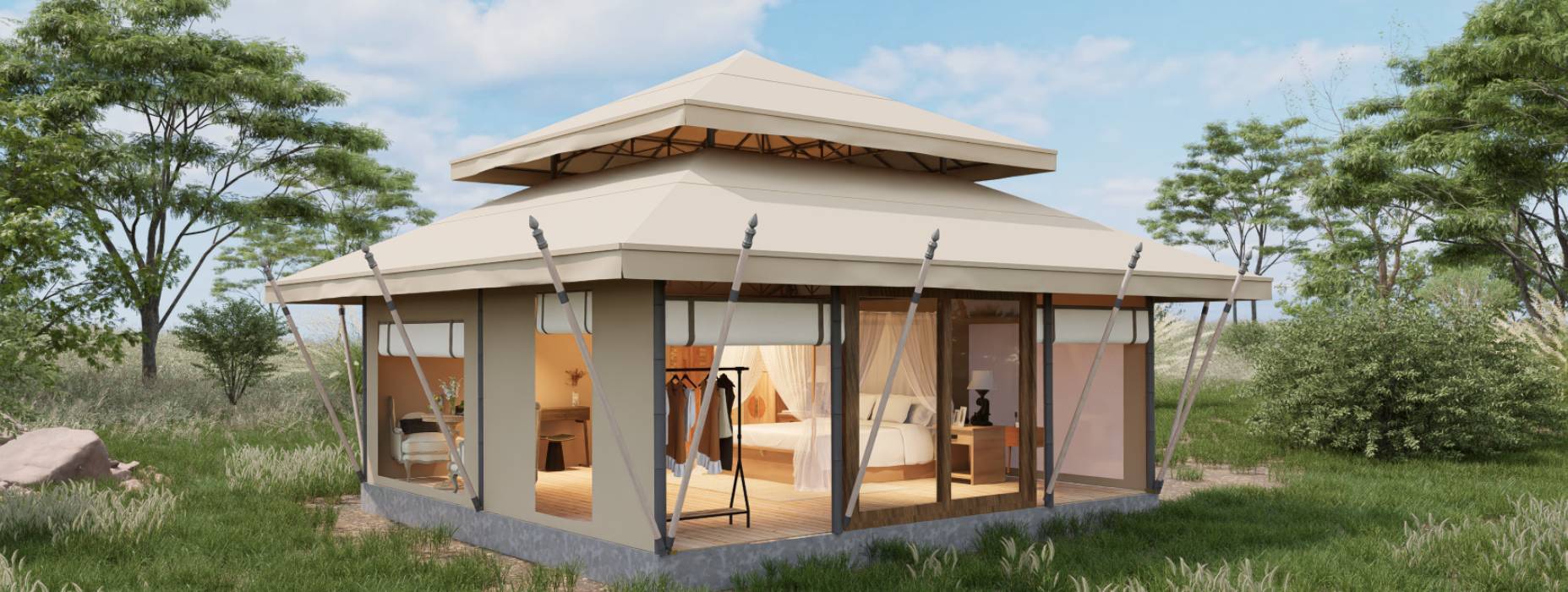 临夏县户外野奢帐篷